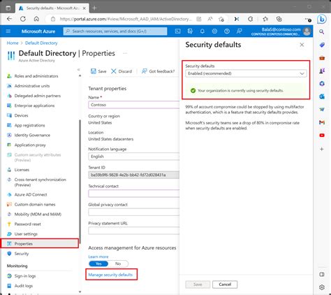 Managing Security Defaults in Microsoft 365 .